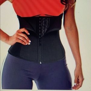 Women's Latex Rubber Waist Trainer Sz Medium